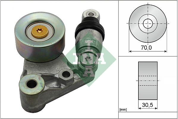 Belt Tensioner, V-ribbed belt - 534 0629 10 Schaeffler INA