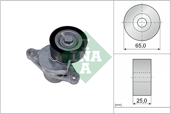 Belt Tensioner, V-ribbed belt - 534 0655 10 Schaeffler INA