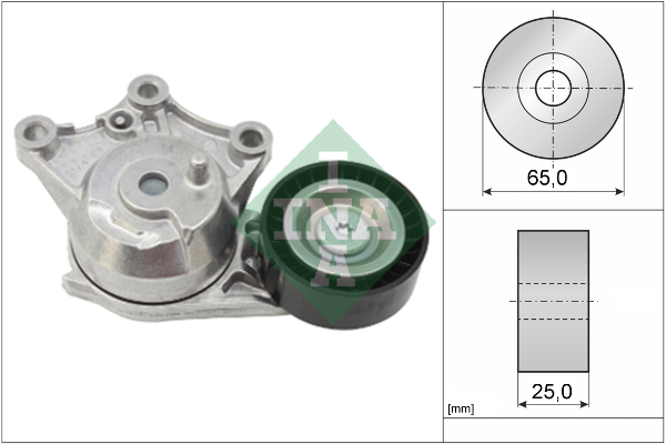 Belt Tensioner, V-ribbed belt - 534 0656 10 Schaeffler INA