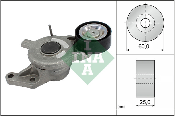 Belt Tensioner, V-ribbed belt - 534 0657 10 Schaeffler INA