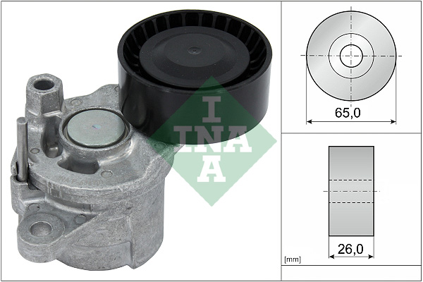 Belt Tensioner, V-ribbed belt - 534 0688 10 Schaeffler INA