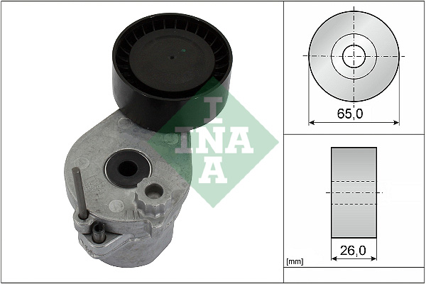 Belt Tensioner, V-ribbed belt - 534 0693 10 Schaeffler INA