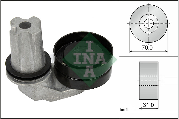 Belt Tensioner, V-ribbed belt - 534 0694 10 Schaeffler INA