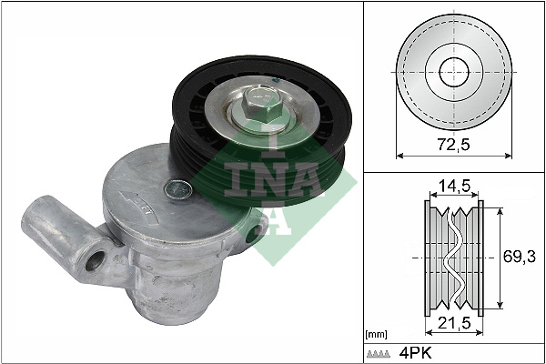 Tendicinghia, Cinghia Poly-V - 534 0705 10 Schaeffler INA