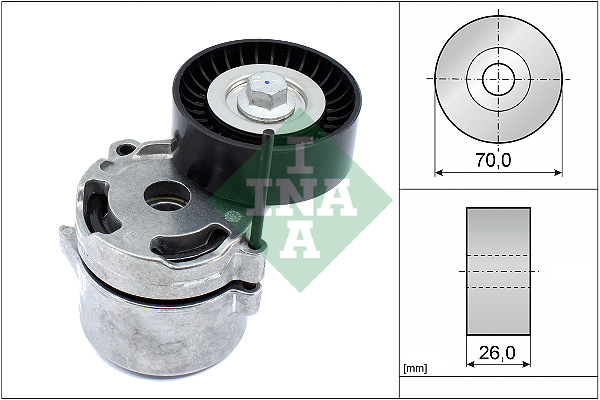 Натяжитель ремня, клиновой зубча - 534 0711 10 Schaeffler INA