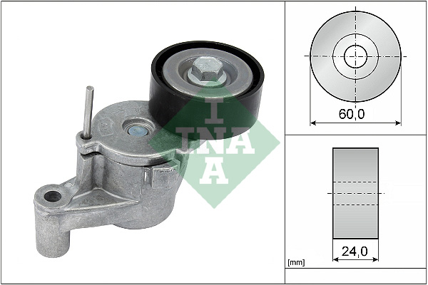 Belt Tensioner, V-ribbed belt - 534 0726 10 Schaeffler INA