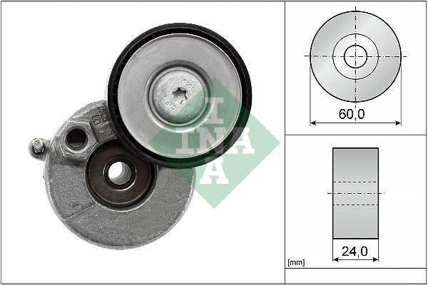 Tendicinghia, Cinghia Poly-V - 534 0728 10 Schaeffler INA
