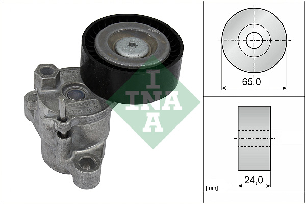 Belt Tensioner, V-ribbed belt - 534 0729 10 Schaeffler INA