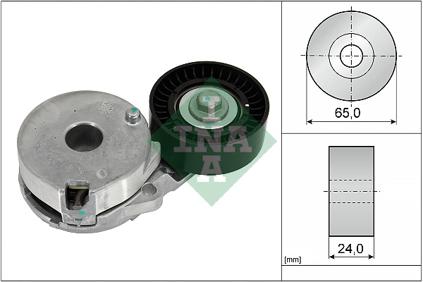 Belt Tensioner, V-ribbed belt - 534 0733 10 Schaeffler INA
