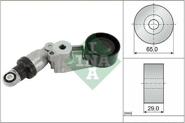 Belt Tensioner, V-ribbed belt - 534 0792 10 Schaeffler INA