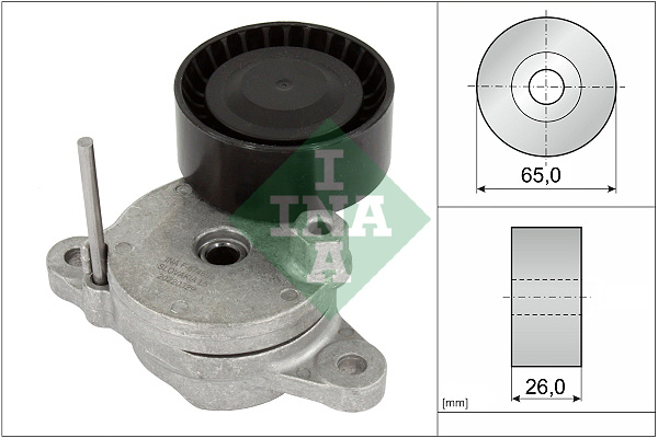Belt Tensioner, V-ribbed belt - 534 0795 10 Schaeffler INA