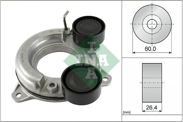 Belt Tensioner, V-ribbed belt - 534 0854 10 Schaeffler INA