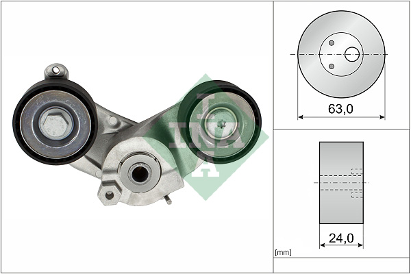 Belt Tensioner, V-ribbed belt - 534 0933 10 Schaeffler INA