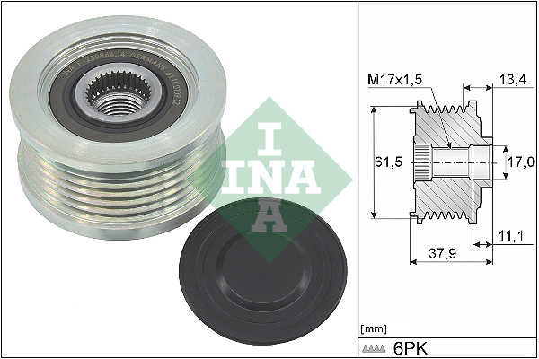 Alternator Freewheel Clutch - 535 0023 10 Schaeffler INA