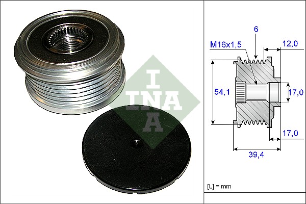 Alternator Freewheel Clutch - 535 0090 10 Schaeffler INA