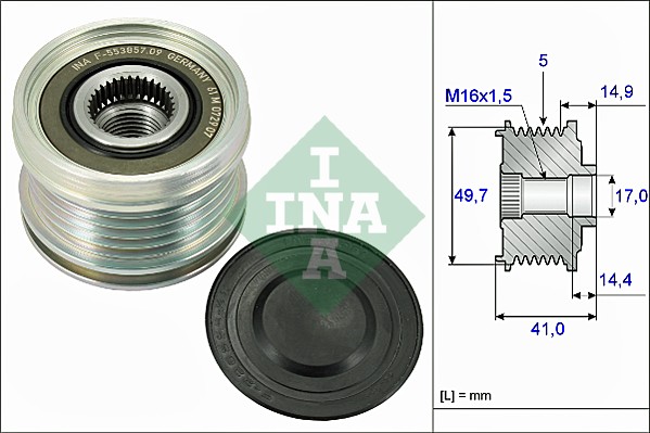 Alternator Freewheel Clutch - 535 0101 10 Schaeffler INA