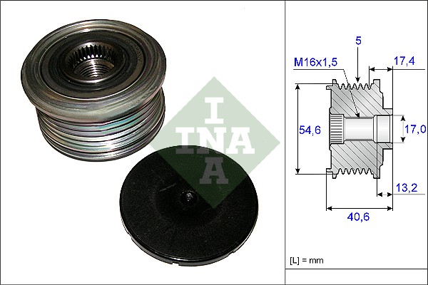Dispositivo ruota libera alternatore - 535 0109 10 Schaeffler INA