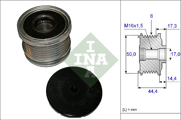 Alternator Freewheel Clutch - 535 0148 10 Schaeffler INA