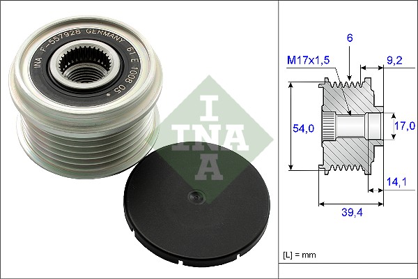Alternator Freewheel Clutch - 535 0151 10 Schaeffler INA