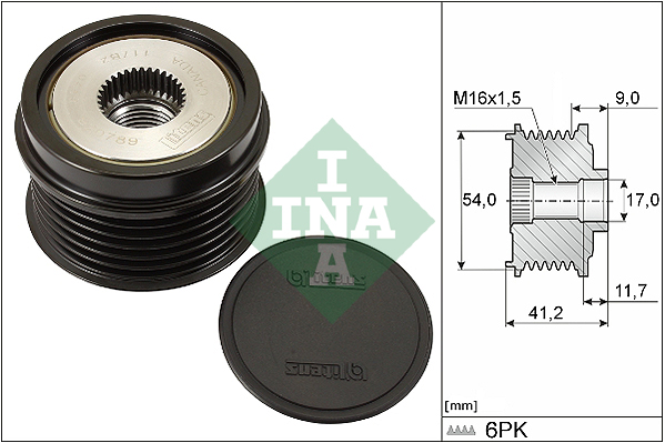 Dispositivo ruota libera alternatore - 535 0192 10 Schaeffler INA