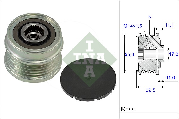 Alternator Freewheel Clutch - 535 0218 10 Schaeffler INA