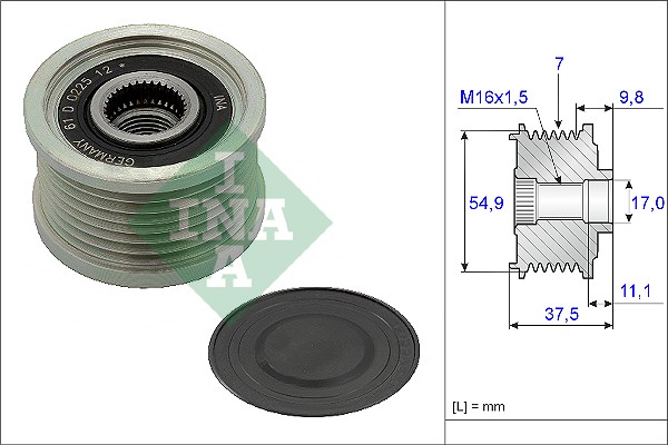 Alternator Freewheel Clutch - 535 0235 10 Schaeffler INA
