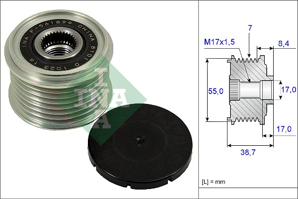 Alternator Freewheel Clutch - 535 0239 10 Schaeffler INA