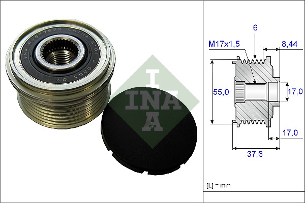 Dispositivo ruota libera alternatore - 535 0246 10 Schaeffler INA