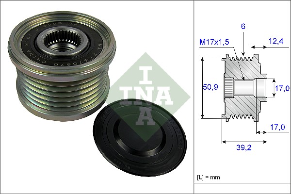 Alternator Freewheel Clutch - 535 0247 10 Schaeffler INA