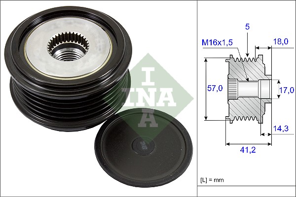 Alternator Freewheel Clutch - 535 0248 10 Schaeffler INA