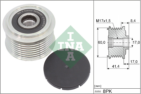 Alternator Freewheel Clutch - 535 0262 10 Schaeffler INA