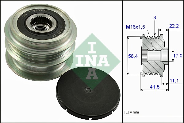 Alternator Freewheel Clutch - 535 0269 10 Schaeffler INA