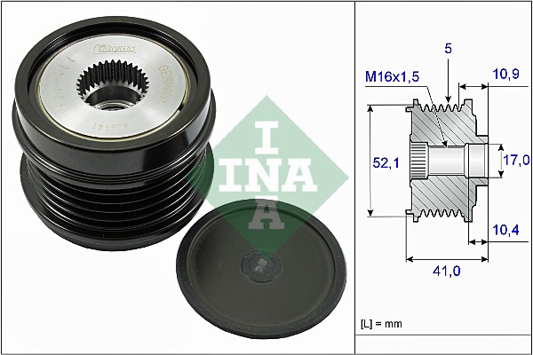 Dispositivo ruota libera alternatore - 535 0272 10 Schaeffler INA