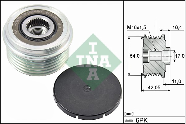 Alternator Freewheel Clutch - 535 0285 10 Schaeffler INA
