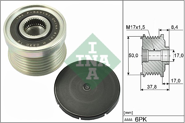 Dispositivo ruota libera alternatore - 535 0292 10 Schaeffler INA