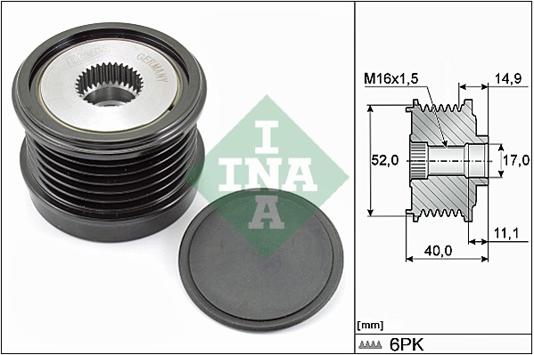 Alternator Freewheel Clutch - 535 0293 10 Schaeffler INA