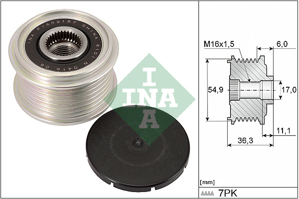 Alternator Freewheel Clutch - 535 0298 10 Schaeffler INA