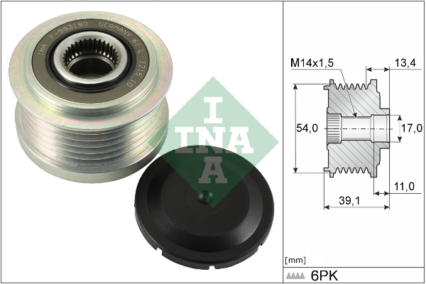 Alternator Freewheel Clutch - 535 0311 10 Schaeffler INA