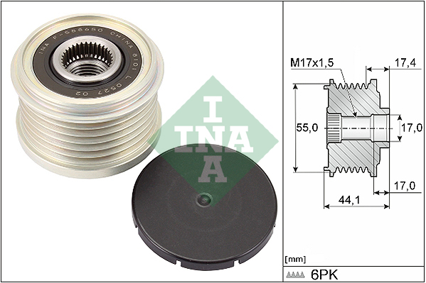 Dispositivo ruota libera alternatore - 535 0312 10 Schaeffler INA