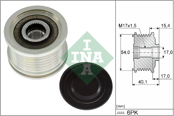 Dispositivo ruota libera alternatore - 535 0317 10 Schaeffler INA