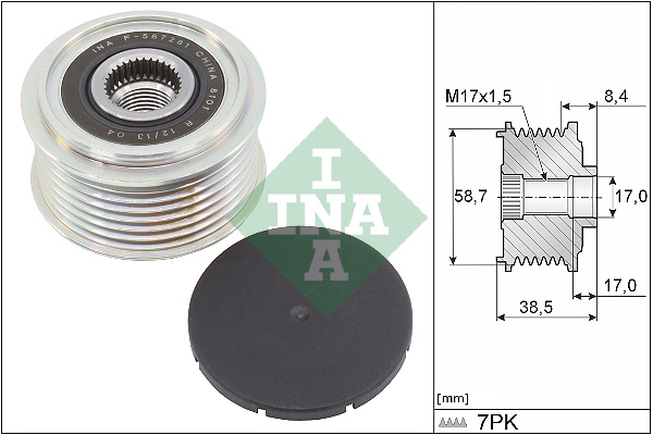 Alternator Freewheel Clutch - 535 0318 10 Schaeffler INA