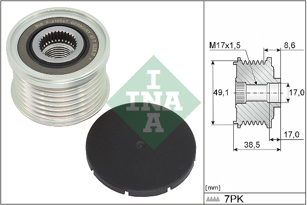 Alternator Freewheel Clutch - 535 0344 10 Schaeffler INA