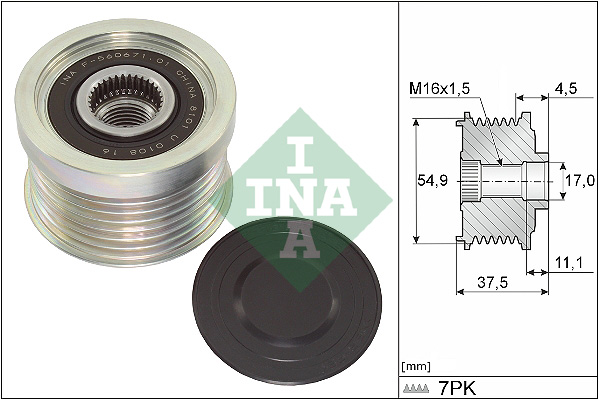 Alternator Freewheel Clutch - 535 0349 10 Schaeffler INA