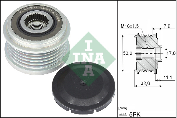 Alternator Freewheel Clutch - 535 0359 10 Schaeffler INA