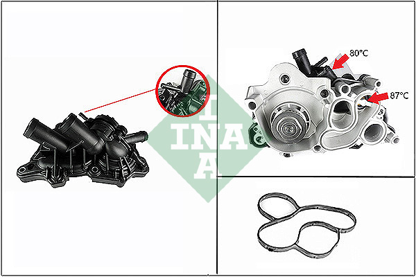 Water Pump - 538 0889 10 Schaeffler INA