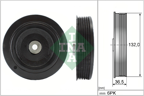Puleggia cinghia, Albero a gomiti - 544 0007 10 Schaeffler INA