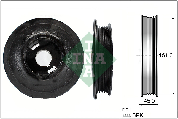 skriemulys, alkūninis velenas - 544 0072 10 Schaeffler INA
