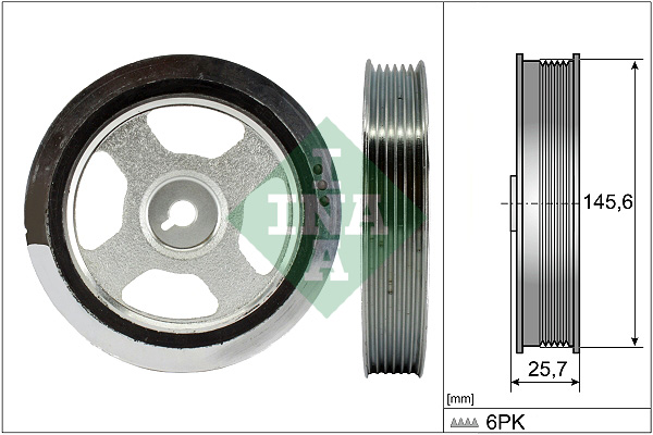 skriemulys, alkūninis velenas - 544 0176 10 Schaeffler INA