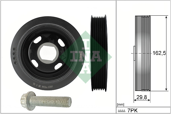Kit pulegge, Albero motore/a gomito - 544 0179 20 Schaeffler INA