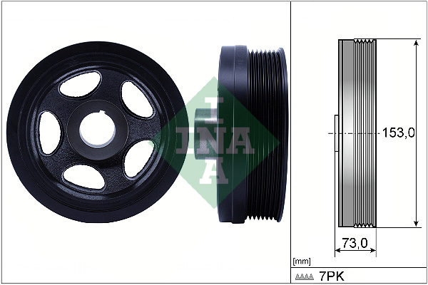 skriemulys, alkūninis velenas - 544 0183 10 Schaeffler INA